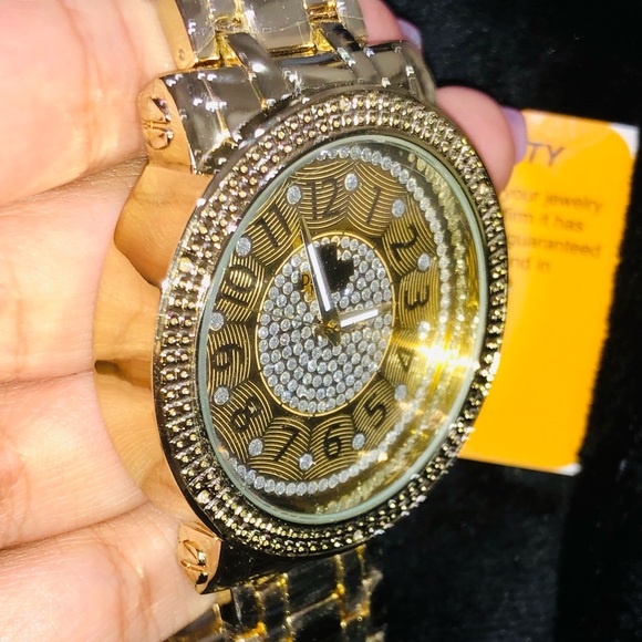 Real Diamond mens watch not CZ best gift limited! - Picture 6 of 8